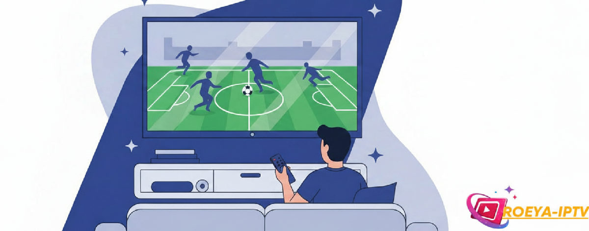 Cheap Alternative to Sky and DAZN? IPTV Explained 2 Streaming service interface on a modern smart TV.